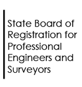 Logo for Professional Engineers and Surveyors, State Board of Registration for