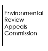 Logo for Environmental Review Appeals Commission