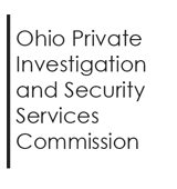 Logo for Private Investigation and Security Services Commission, Ohio