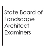 Logo for Landscape Architect Examiners, State Board of 