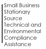 Logo for Small Business Stationary Source Technical and Environmental Compliance Assistance