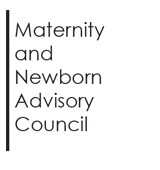 Logo for Maternity and Newborn Advisory Council